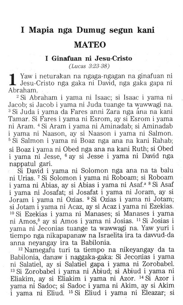 Ibanag | Bible | New Testament Ibanag | Bible | New Testament